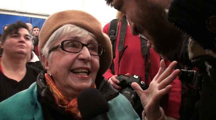 Ενθουσιασμός στους ψηφοφόρους του ΣΥΡΙΖΑ μετά τη νίκη